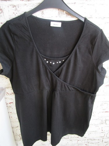 Damenshirt schwarz - , 46