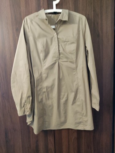 Umstandsbluse beige m - umstandsbluse,