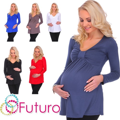 Damen umstandsbluse bubble - umstandsbluse,